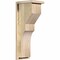 Ekena Millwork Monterey Rough Sawn Corbel w/Backplate, Douglas Fir, 8"W x 10"D x 26"H COR08X10X26MON01RDF - alternate 1
